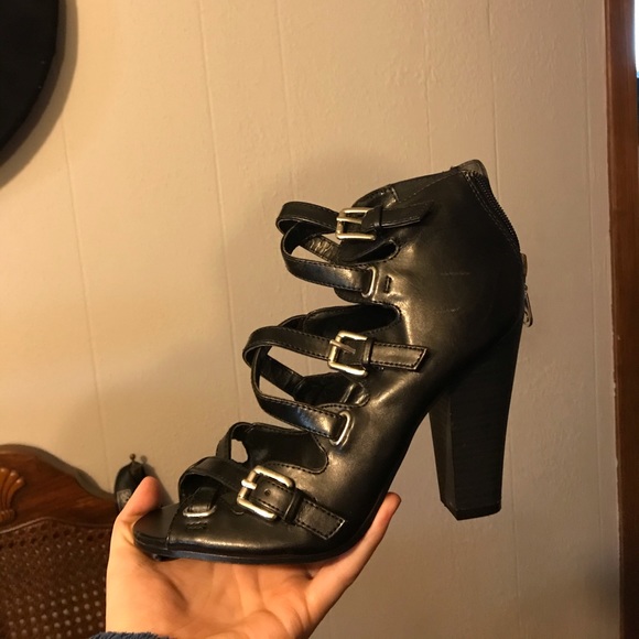 Guess Strappy Heels - Picture 1 of 2